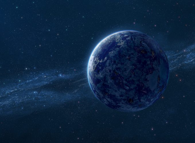 Wallpaper planet, blue, HD, Space 670028105